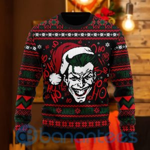 Batman Jo Jo Jo ker All Over Printed Ugly Christmas Sweater Product Photo
