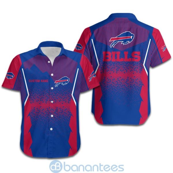 Buffalo Bills NFL Football Team Custom Name 3D All Over Printed Shirt For Fans Product Photo