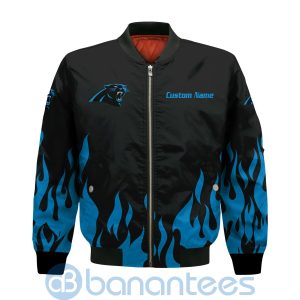 Carolina Panthers Football Team Logo Disney Mickey Custom Name Bomber Jacket Product Photo