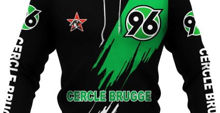 2 3D printed Hoodies for Cercle Brugge fans