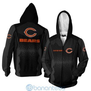 Chicago Bears NFL Football Team Custom Name 3D All Over Printed Shirt Product Photo