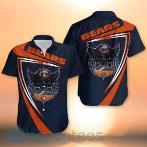 Chicago Bears NFL Skull American Football Sporty Design 3D All Over Printed Shirt Product Photo