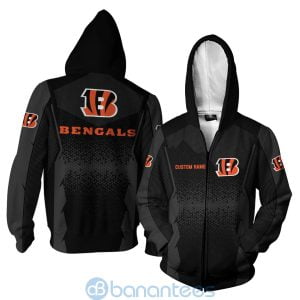 Cincinnati Bengals NFL Football Team Custom Name 3D All Over Printed Shirt Product Photo