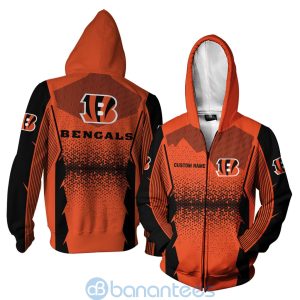 Cincinnati Bengals NFL Football Team Custom Name 3D All Over Printed Shirt For Fans Product Photo
