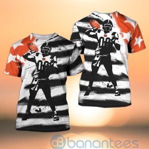 Cincinnati Bengals NFL Team Water Color 3D All Over Printed Shirt Product Photo