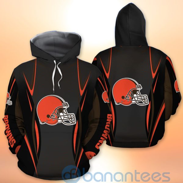 Cleveland Browns NFL American Football Sporty Design 3D All Over Printed Shirt Product Photo