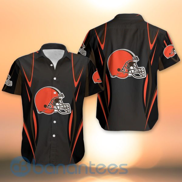 Cleveland Browns NFL American Football Sporty Design 3D All Over Printed Shirt Product Photo