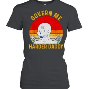 Colorful Vaccine Govern Me Harder Daddy Shirt Product Photo