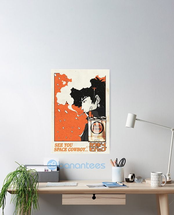 Cowboy Bebop See You Space Cowboy Vintage Style Poster Product Photo