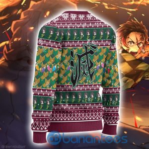 Demon Slayer Anime Giyuu Tomioka Anime Ugly Christmas Sweater Product Photo