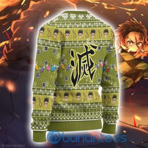 Demon Slayer Anime Gyomei Himejima Anime Ugly Christmas Sweater Product Photo