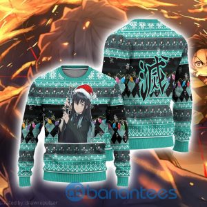 Demon Slayer Anime Muichiro Tokito Anime Ugly Christmas Sweater Product Photo