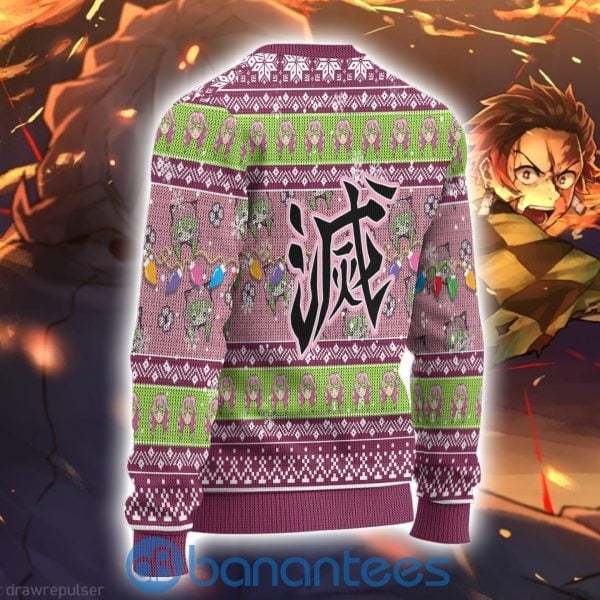 Demon Slayer Mitsuri Kanroji Anime Ugly Christmas Sweater Full Printed Shirt Product Photo
