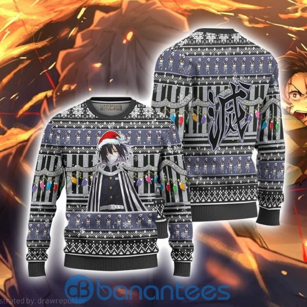 Demon Slayer Obanai Iguro Anime Ugly Christmas Sweater All Over Printed Shirt Product Photo