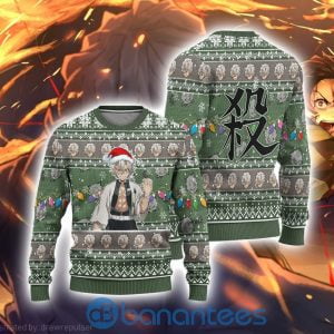 Demon Slayer Sanemi Shinazugawa Anime Ugly Christmas Sweater3S Shirt Product Photo