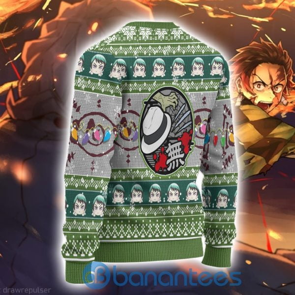 Demon Slayer Yushiro Anime Ugly Christmas Sweater Product Photo