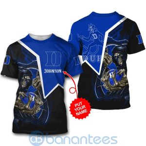 Duke Blue Devils Custom Name 3D All Over Printed Shirt Product Photo