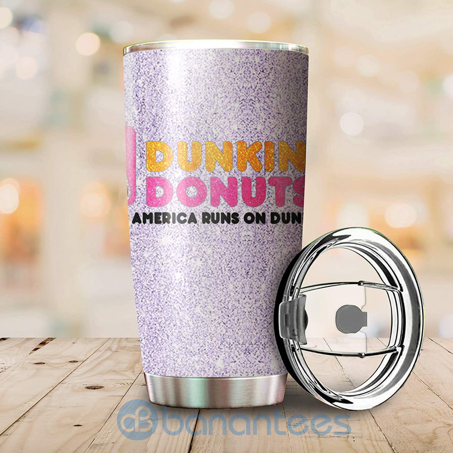 Dunkin' Donuts American Run On Dunkin' Cute Tumbler