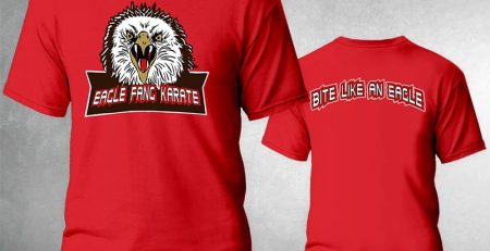 2 Great T-Shirt With Eagle Fang Karate Design