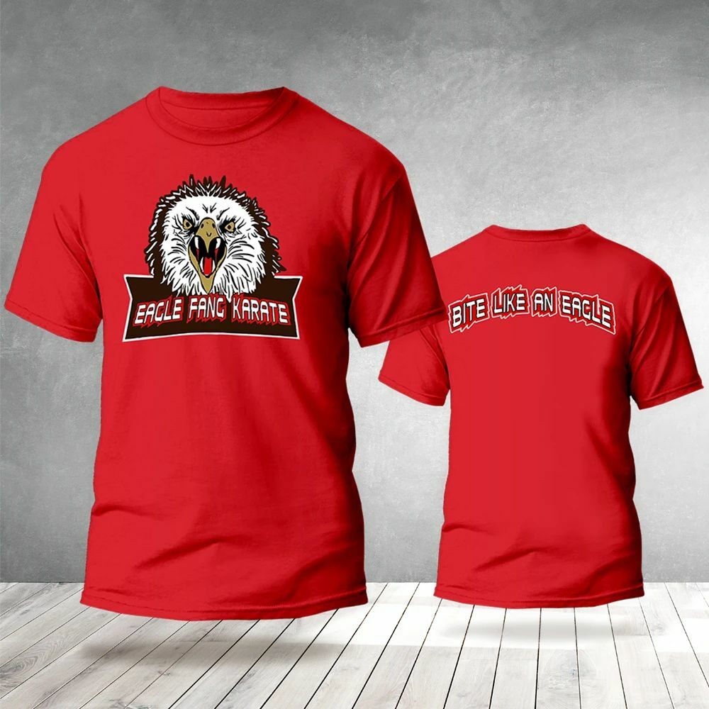 2 Great T-Shirt With Eagle Fang Karate Design