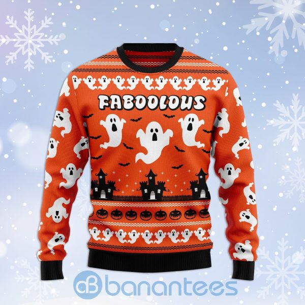 Faboolous Halloween For Ugly Christmas 3D Sweater Product Photo