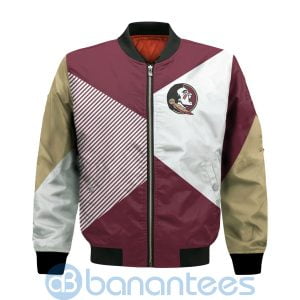 Florida State Seminoles Damn Right I Am Seminoles Fan Now And Forever Bomber Jacket Product Photo