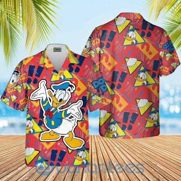 Funny Donald Duck Cartoon Movie Lover Funny Hawaiian Shirt Product Photo