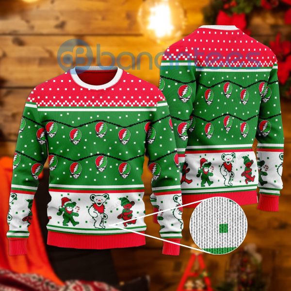 G.rateful Dead Best Gift All Over Printed Ugly Christmas Sweaters Product Photo