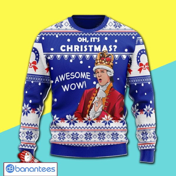 Gearhomies All Over Print 3D Ugly Sweater Oh It's Christmas Product Photo