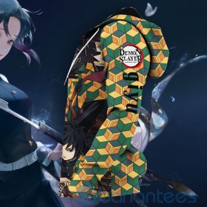 Giyu Demon Slayers Costume Anime Fan Gift All Over Printed 3D Hoodie Zip Hoodie Product Photo