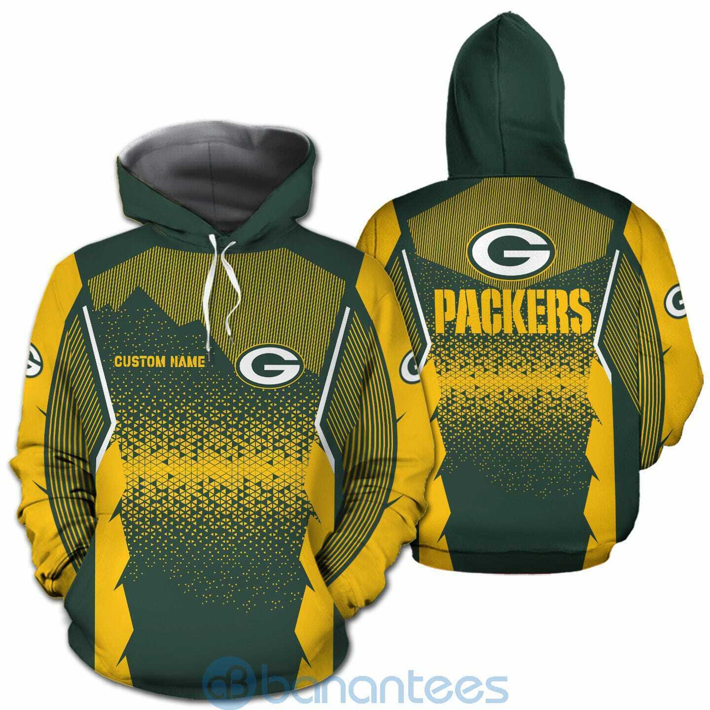 Green Bay Packers NFL Football Team Custom Name 3D All Over Printed Shirt For Fans