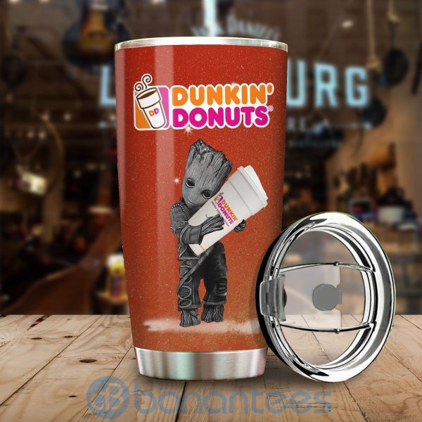 Groot Hug Dunkin' Donuts Best Gift Tumbler Product Photo