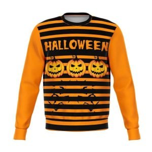 5 Sweater With Pumpkin Design For Halloween Party