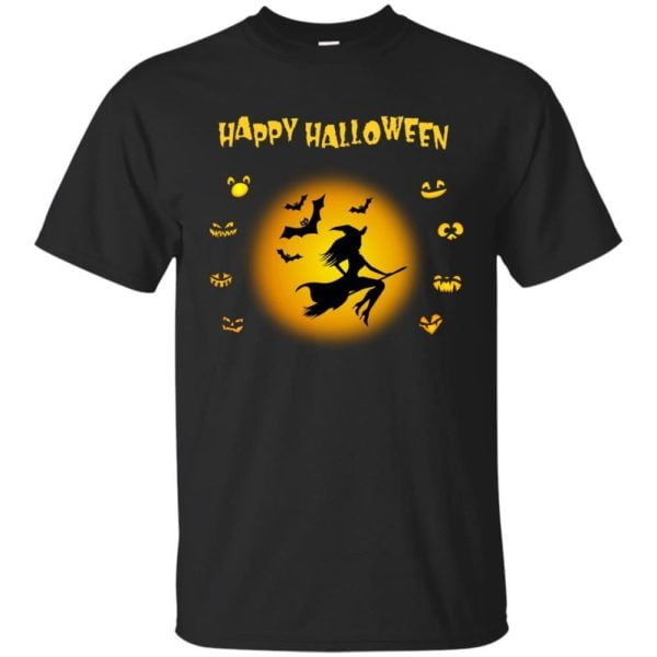 Happy Halloween Night Pumpkin T Shirt Hoodie Sweatshirt Product Photo