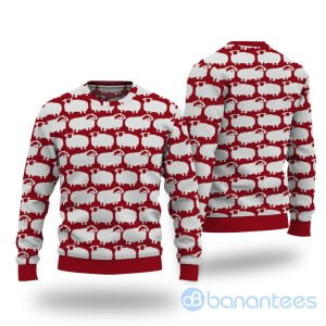 Hot Item Harry Styles Sheep All Over Printed 3D Ugly Sweater - AOP Sweater - Red