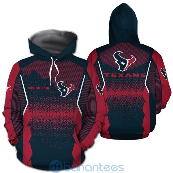 Houston Texans NFL Football Team Custom Name 3D All Over Printed Shirt For Fans Product Photo