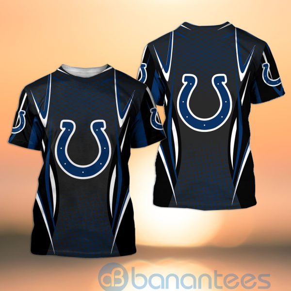 Indianapolis Colts NFL American Football Sporty Design 3D All Over Printed Shirt Product Photo