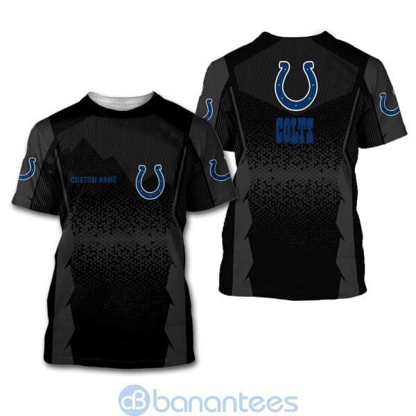 Indianapolis Colts NFL Football Team Custom Name 3D All Over Printed Shirt Product Photo