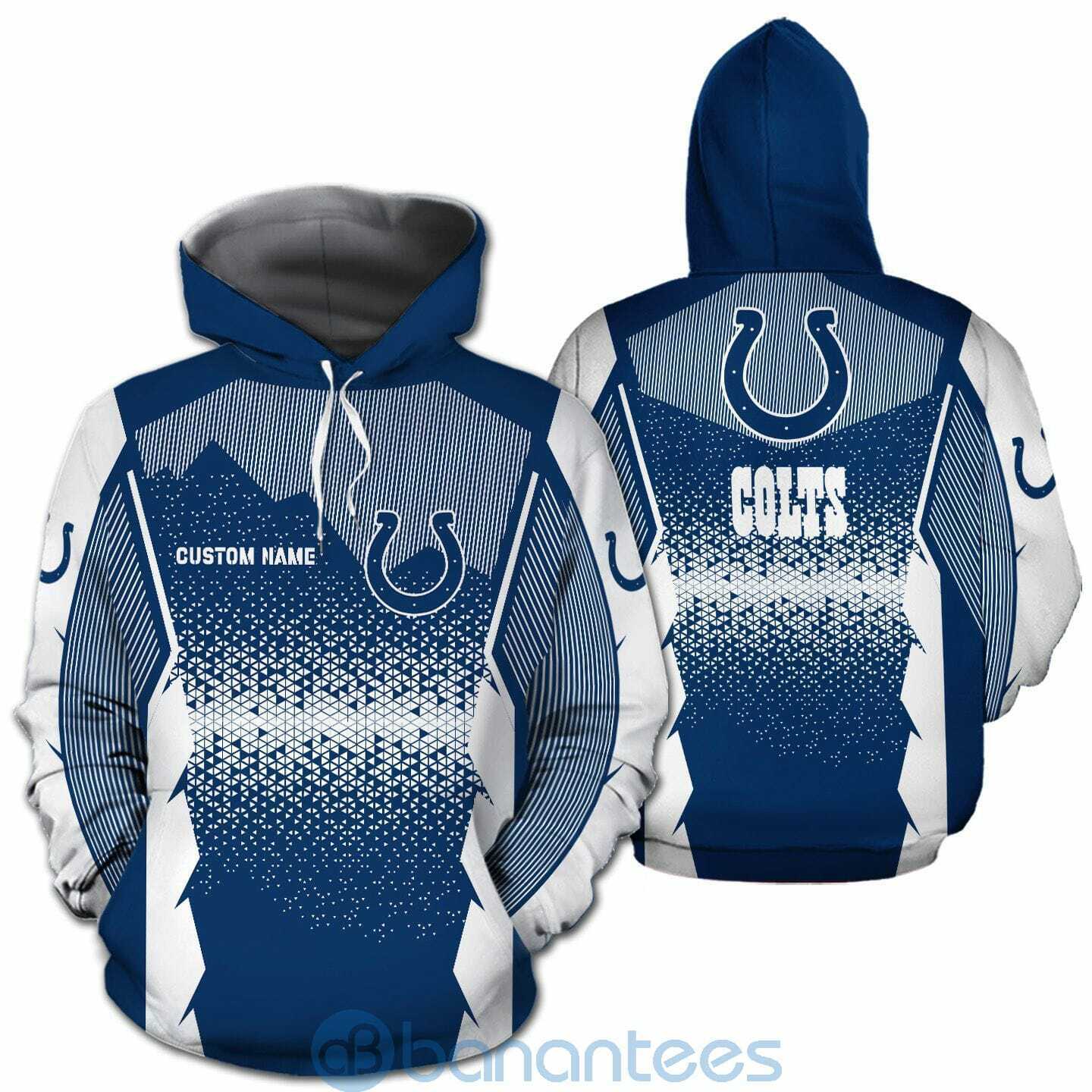 Indianapolis Colts NFL Football Team Custom Name 3D All Over Printed Shirt For Fans