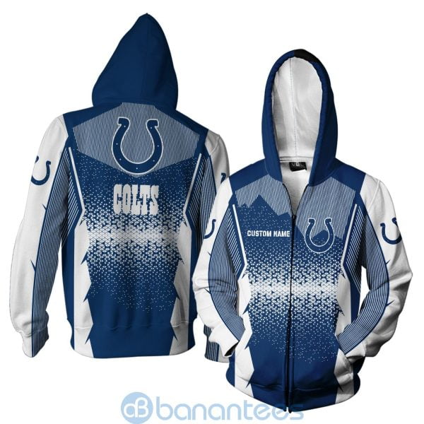 Indianapolis Colts NFL Football Team Custom Name 3D All Over Printed Shirt For Fans Product Photo