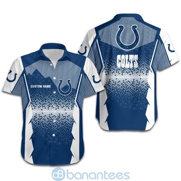 Indianapolis Colts NFL Football Team Custom Name 3D All Over Printed Shirt For Fans Product Photo