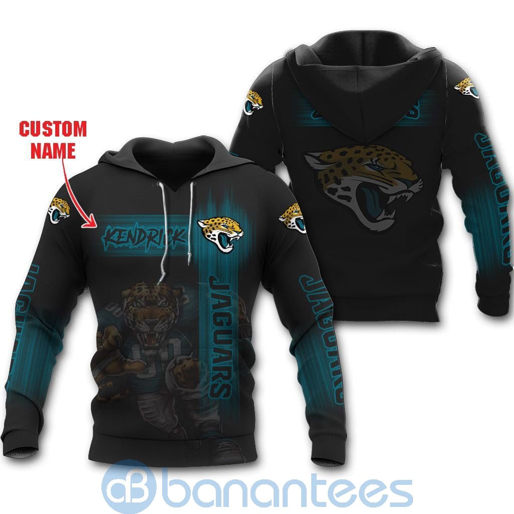 Jacksonville Jaguars Mascot Custom Name 3D All Over Printed Shirt