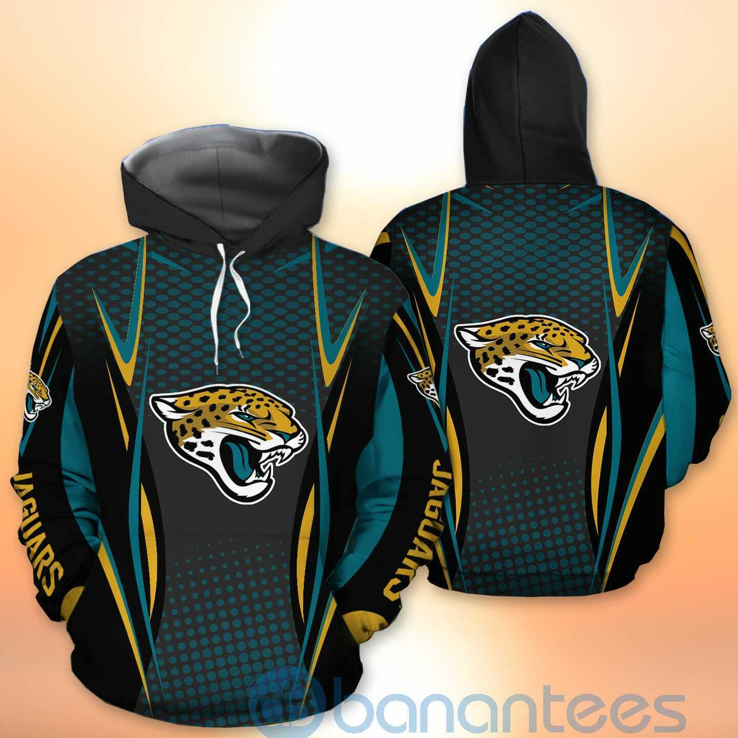 Jacksonville Jaguars NFL American Football Sporty Design 3D All Over Printed Shirt