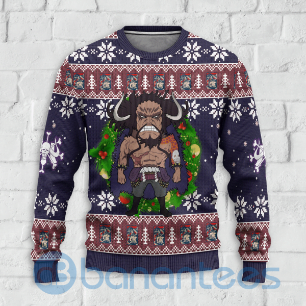 Kaido One Piece Anime Lover Ugly Christmas 3D Sweater For Men And Women Product Photo
