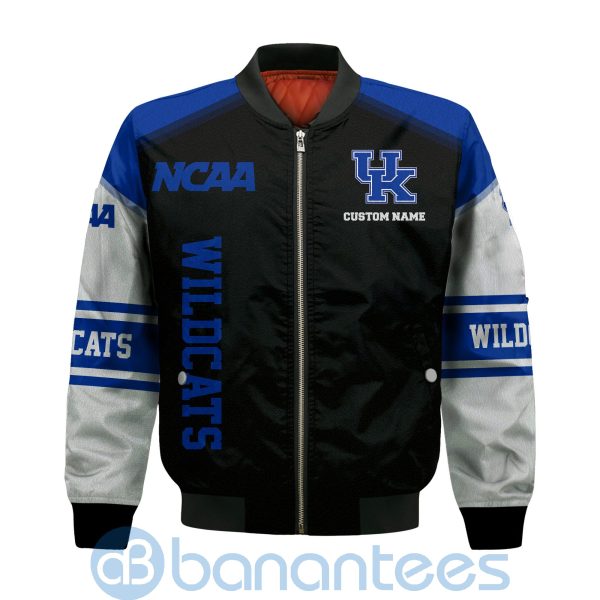Kentucky Wildcats Custom Name Bomber Jacket Product Photo