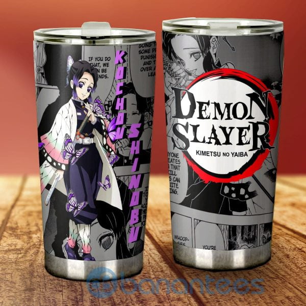 Kochou Shinobu Tumbler Custom Demon Slayer Anime Gifts For Fans Product Photo