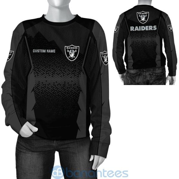 Las Vegas Raiders NFL Football Team Custom Name 3D All Over Printed Shirt Product Photo