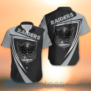 Las Vegas Raiders NFL Skull American Football Sporty Design 3D All Over Printed Shirt Product Photo