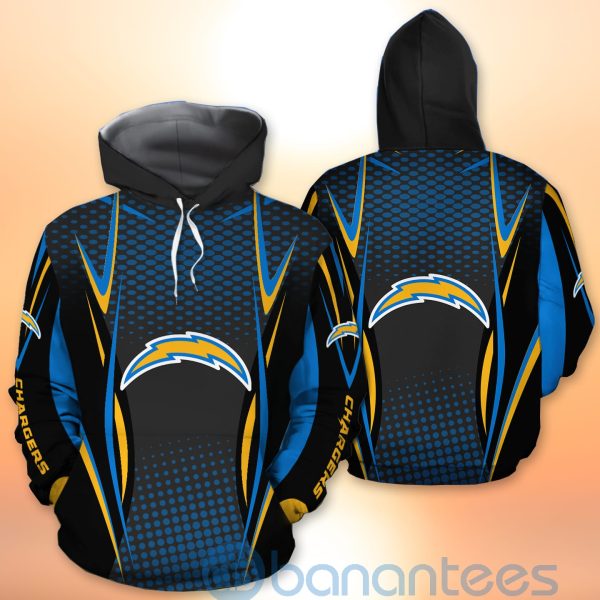 Los Angeles Chargers NFL American Football Sporty Design 3D All Over Printed Shirt Product Photo