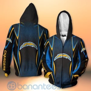 Los Angeles Chargers NFL American Football Sporty Design 3D All Over Printed Shirt Product Photo